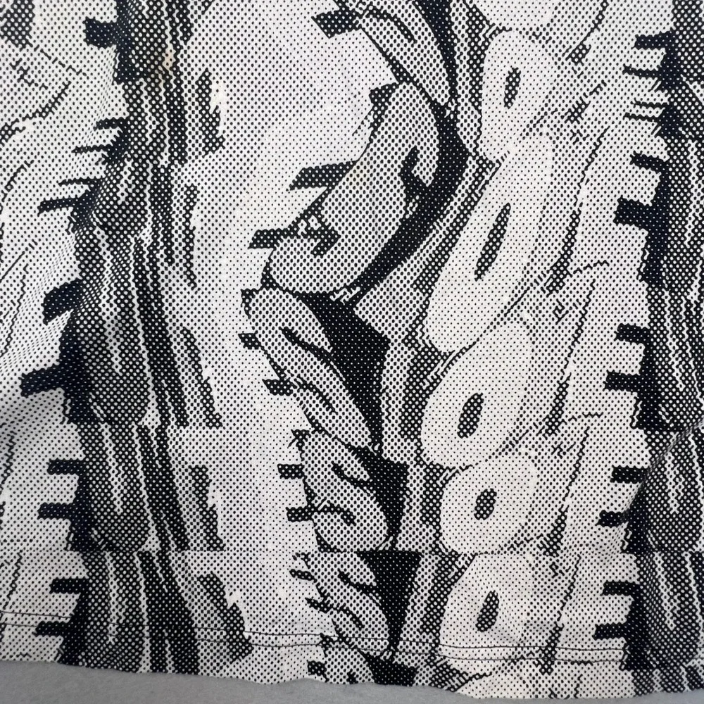 Adidas Graphic T-Shirt Mens XL White Love Unites Abstract All Over Print HC3082